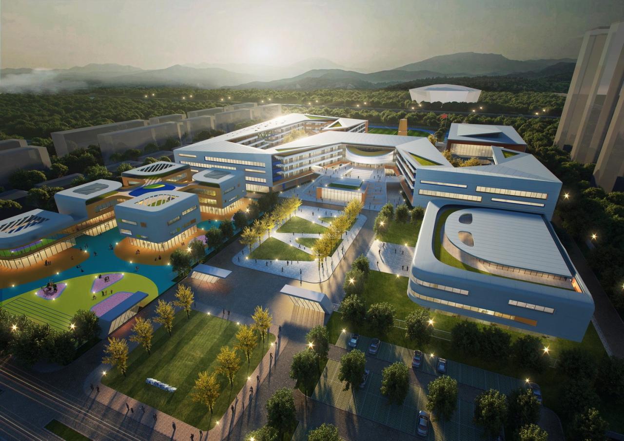 BIM建筑|四时书院·宿迁宿豫区实验小学重建 / 简和建筑 BIM建筑|四时书院·宿迁宿豫区实验小学重建 / 简和建筑