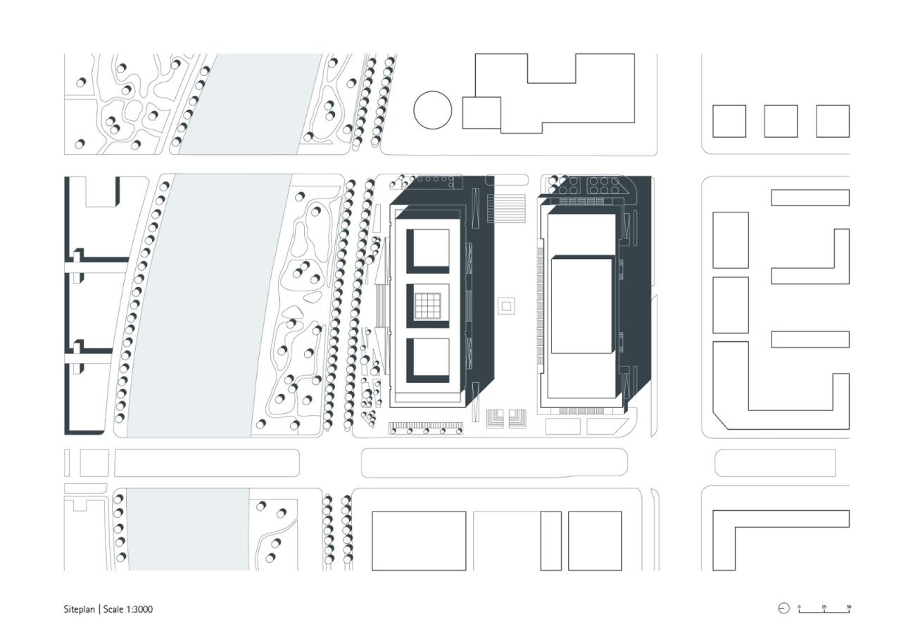 BIM建筑|中国工艺美术馆、中国非物质文化遗产馆 / gmp 建筑事务所 BIM建筑|中国工艺美术馆、中国非物质文化遗产馆 / gmp 建筑事务所
