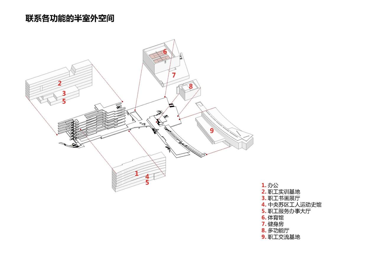 BIM建筑|龙岩工人文化宫 / 天津华汇 BIM建筑|龙岩工人文化宫 / 天津华汇