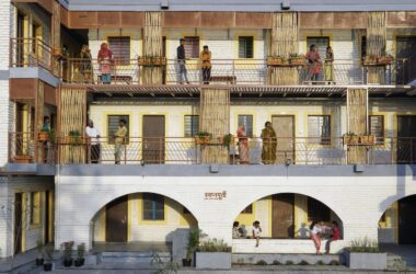 BIM建筑|Sanjaynagar 贫民窟重建项目 / Community Design Agency-BIM建筑网