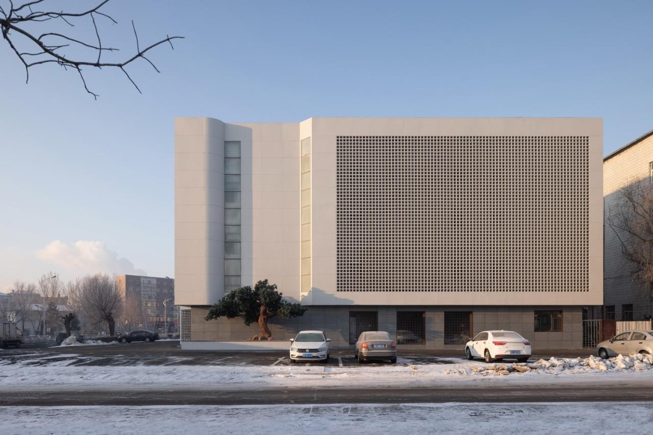 BIM建筑|内向理疗SPA,大庆 / 素造建筑 BIM建筑|内向理疗SPA,大庆 / 素造建筑