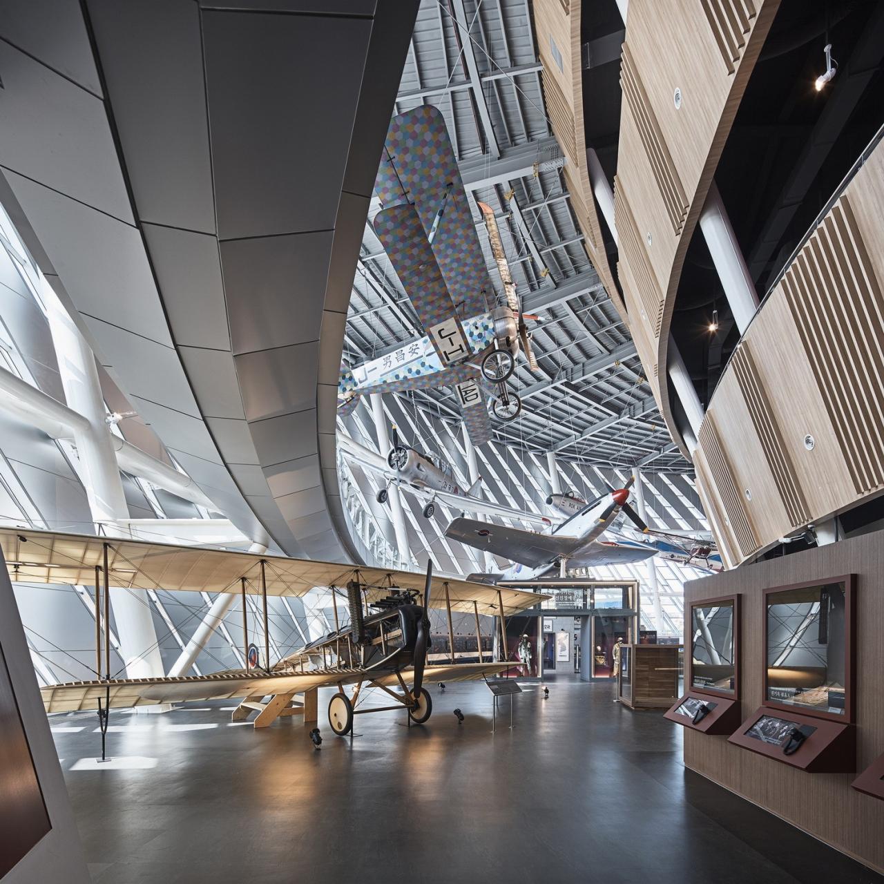 BIM建筑|地面‘涡轮机’,韩国国立航空博物馆 / Haeahn Architecture BIM建筑|地面‘涡轮机’,韩国国立航空博物馆 / Haeahn Architecture