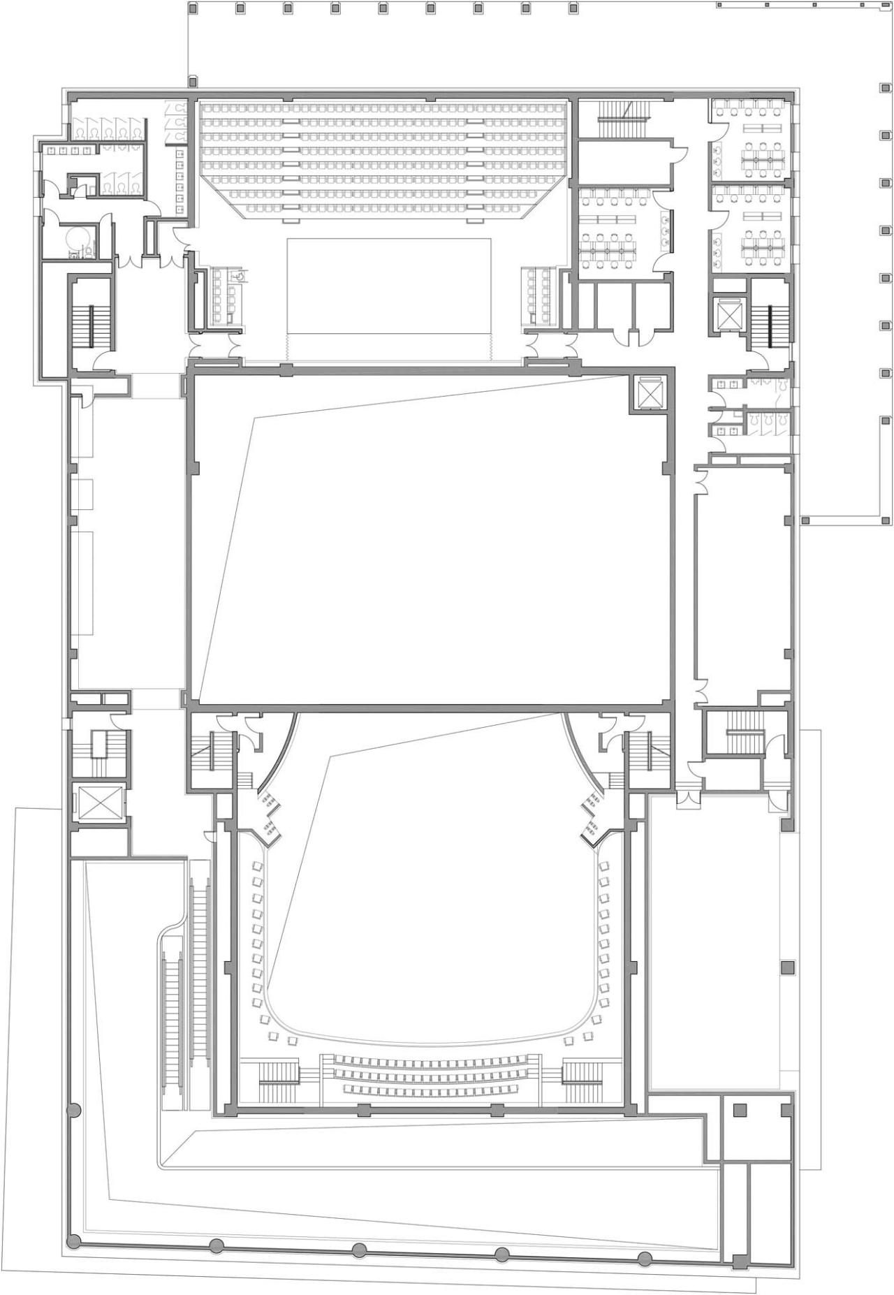 BIM建筑|北京国际戏剧中心 / 北京市建筑设计研究院胡越工作室 BIM建筑|北京国际戏剧中心 / 北京市建筑设计研究院胡越工作室