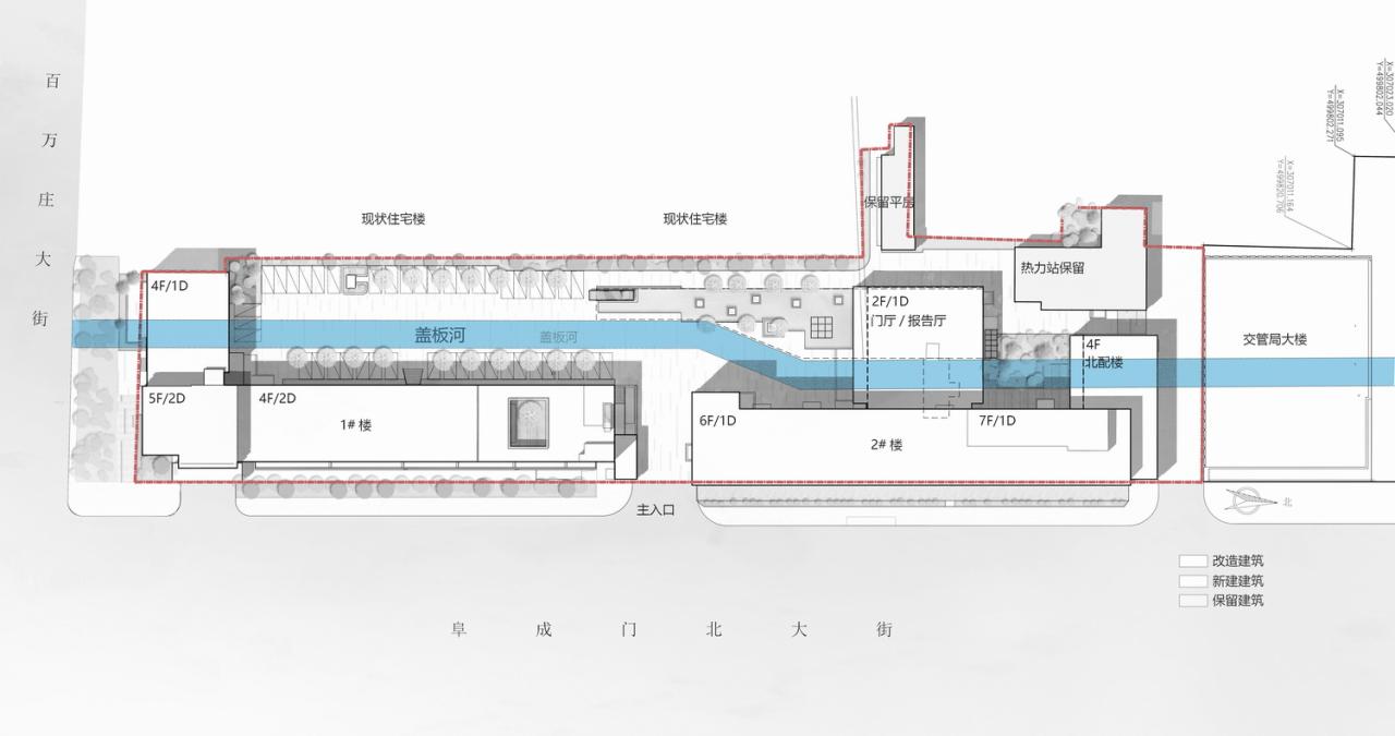 BIM建筑|护城河上的一段记忆迭代:总部办公楼更新 / 北京城建设计发展集团股份有限公司 BIM建筑|护城河上的一段记忆迭代:总部办公楼更新 / 北京城建设计发展集团股份有限公司