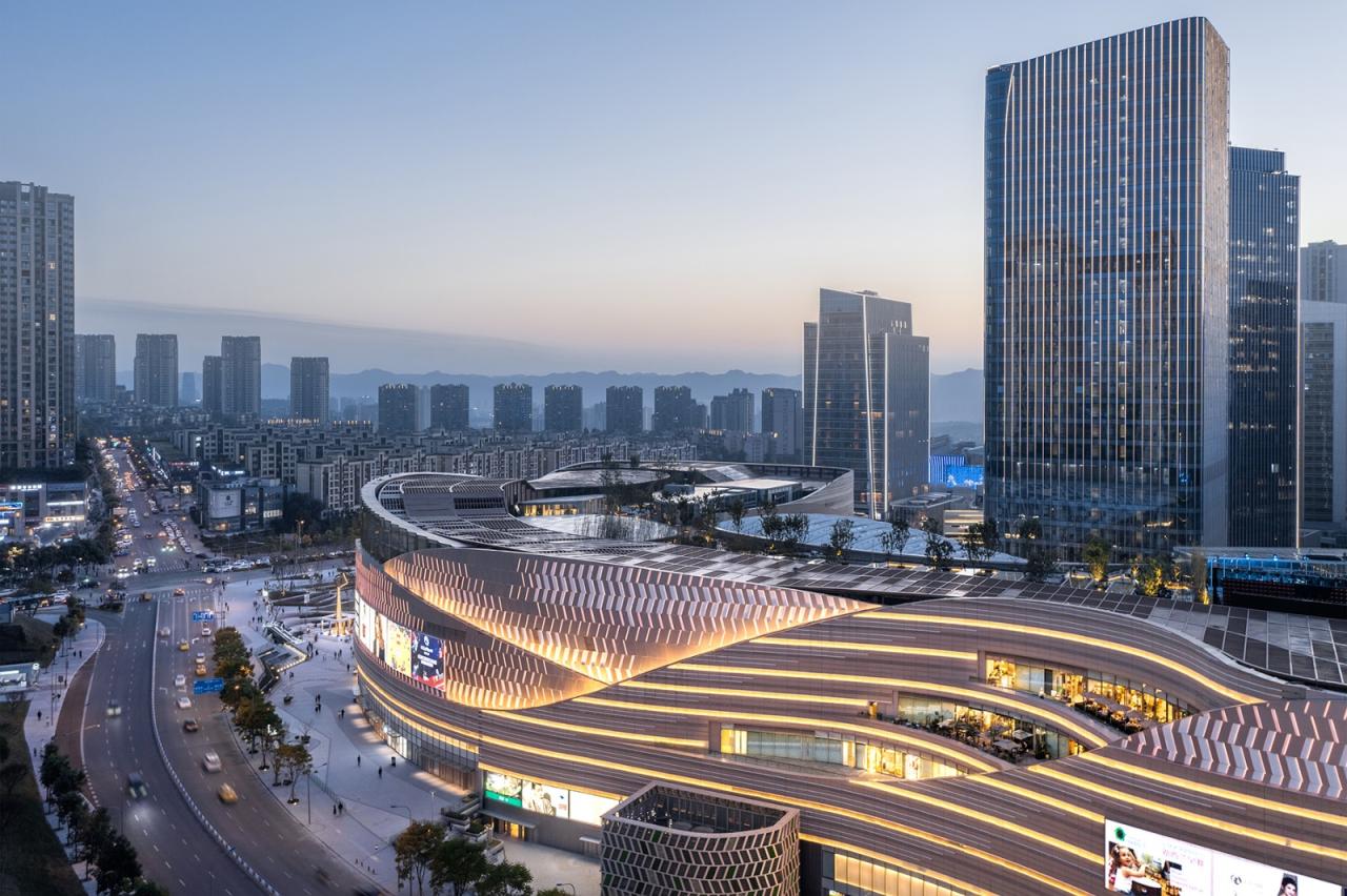 BIM建筑|香港置地重庆光环The Ring购物公园 / PHA湃昂 BIM建筑|香港置地重庆光环The Ring购物公园 / PHA湃昂