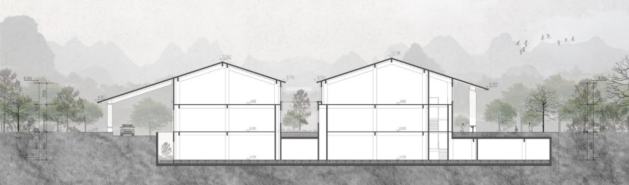 BIM建筑|山水间的“负空间”营造 ——漓江文化旅游度假区塔山会馆 / UA尤安设计 BIM建筑|山水间的“负空间”营造 ——漓江文化旅游度假区塔山会馆 / UA尤安设计