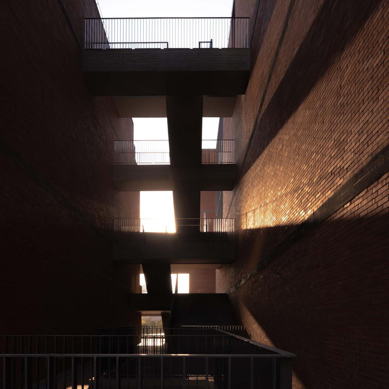 BIM建筑|龙岩工人文化宫 / 天津华汇 BIM建筑|龙岩工人文化宫 / 天津华汇