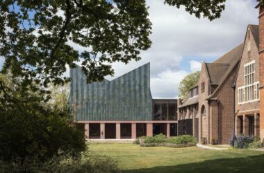 BIM建筑|复古绿釉,剑桥大学食堂 / Feilden Fowles-BIM建筑网