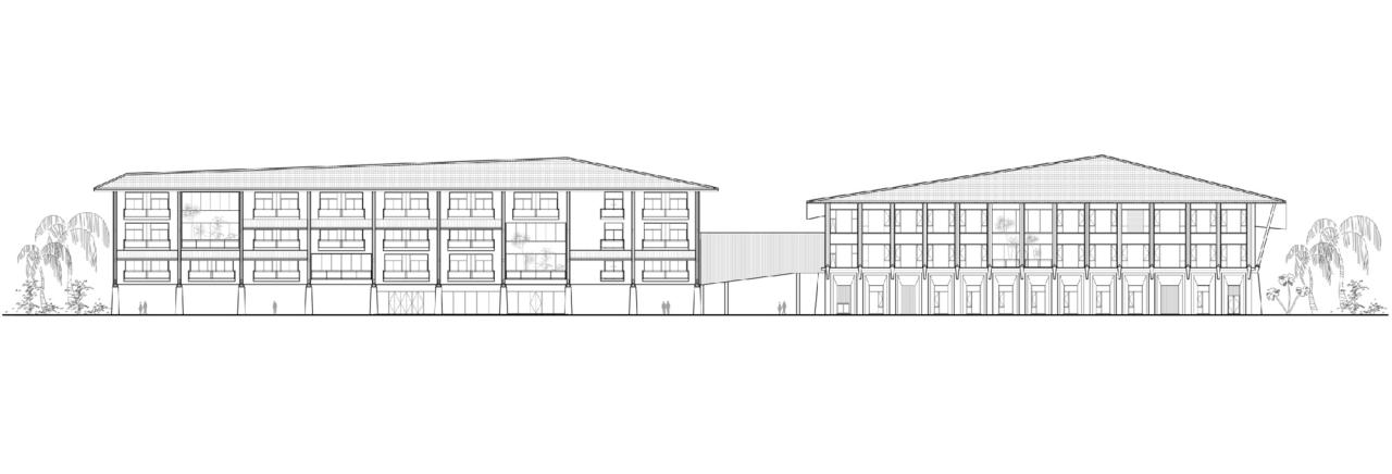 BIM建筑|三亚海棠湾医养示范中心 / line+建筑事务所 BIM建筑|三亚海棠湾医养示范中心 / line+建筑事务所