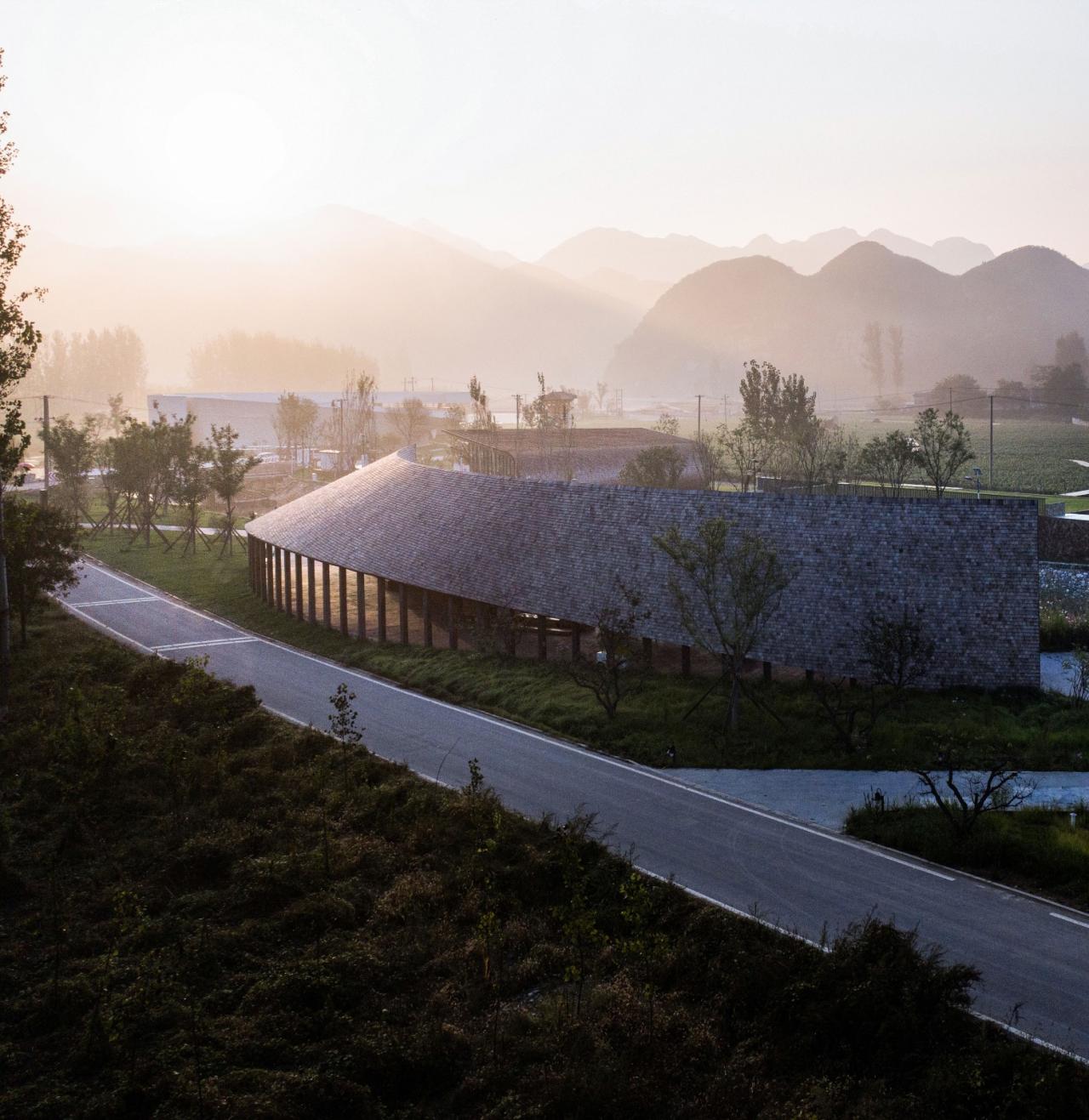 BIM建筑|田岗知行村:新农人的门户 / 袈蓝建筑 BIM建筑|田岗知行村:新农人的门户 / 袈蓝建筑