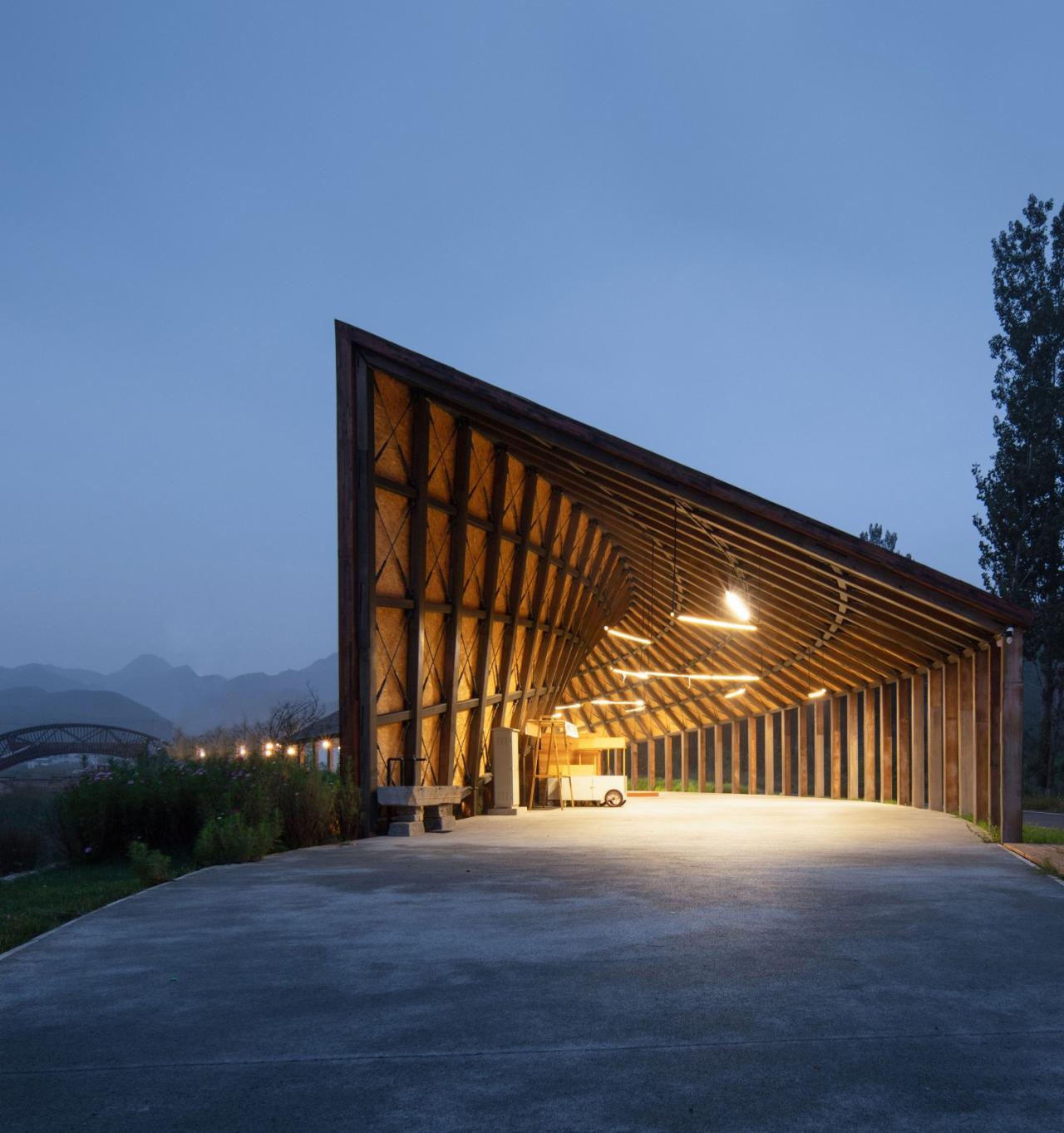 BIM建筑|田岗知行村:新农人的门户 / 袈蓝建筑 BIM建筑|田岗知行村:新农人的门户 / 袈蓝建筑