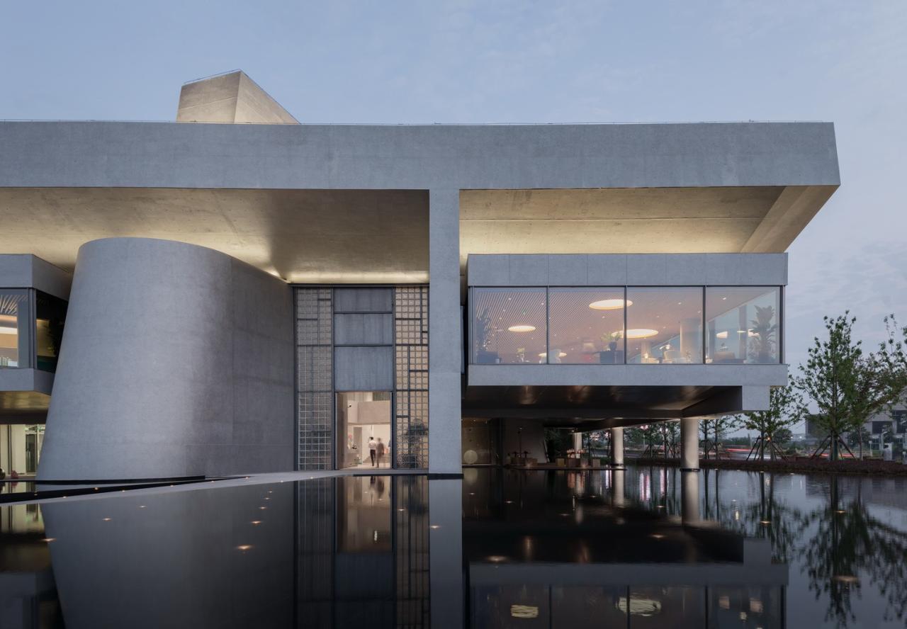 BIM建筑|溧水华侨城展示中心 / 上海日清 BIM建筑|溧水华侨城展示中心 / 上海日清