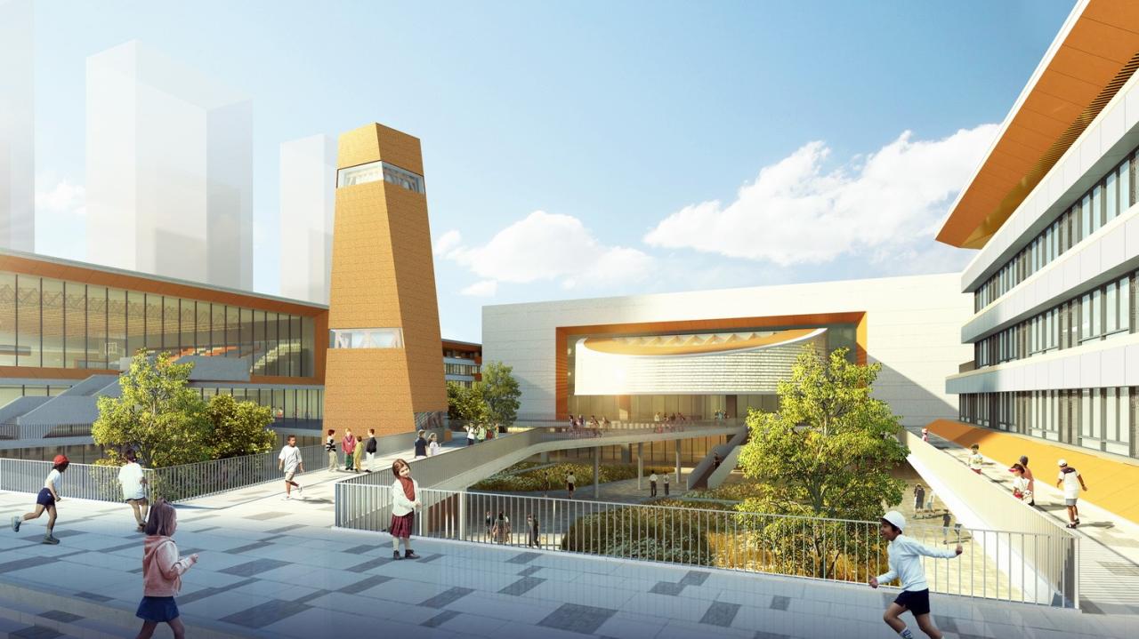 BIM建筑|四时书院·宿迁宿豫区实验小学重建 / 简和建筑 BIM建筑|四时书院·宿迁宿豫区实验小学重建 / 简和建筑