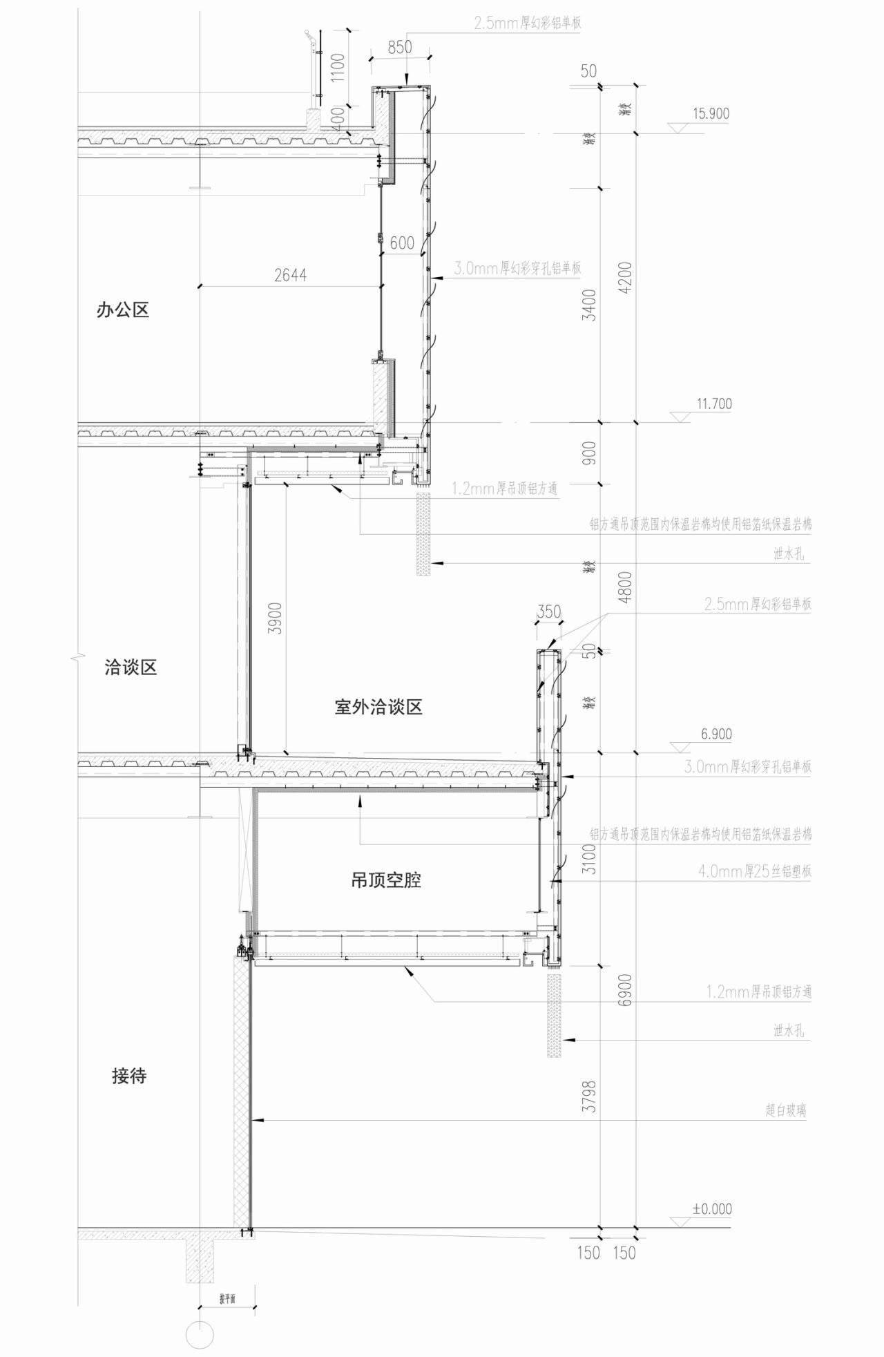 BIM建筑|以可感知温度充盈场所空间:徐州三盛·中城展示中心 / UA尤安设计 BIM建筑|以可感知温度充盈场所空间:徐州三盛·中城展示中心 / UA尤安设计
