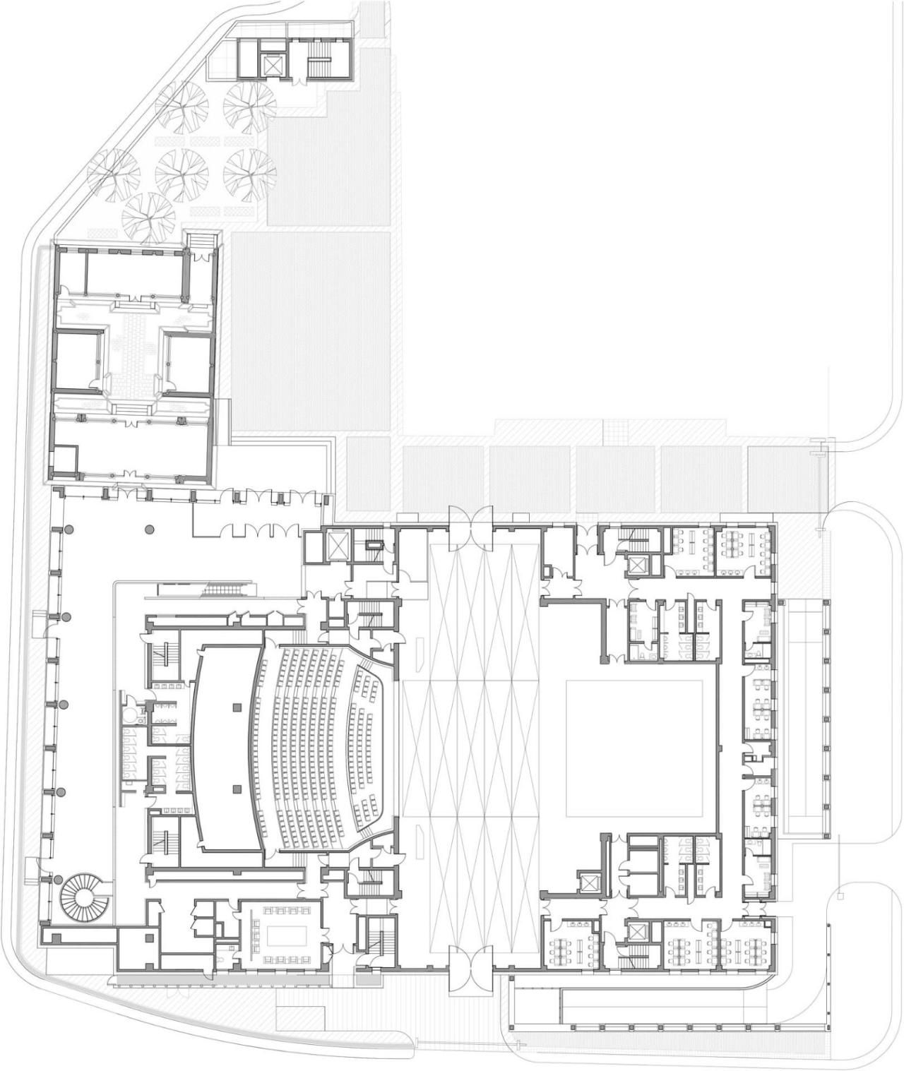 BIM建筑|北京国际戏剧中心 / 北京市建筑设计研究院胡越工作室 BIM建筑|北京国际戏剧中心 / 北京市建筑设计研究院胡越工作室