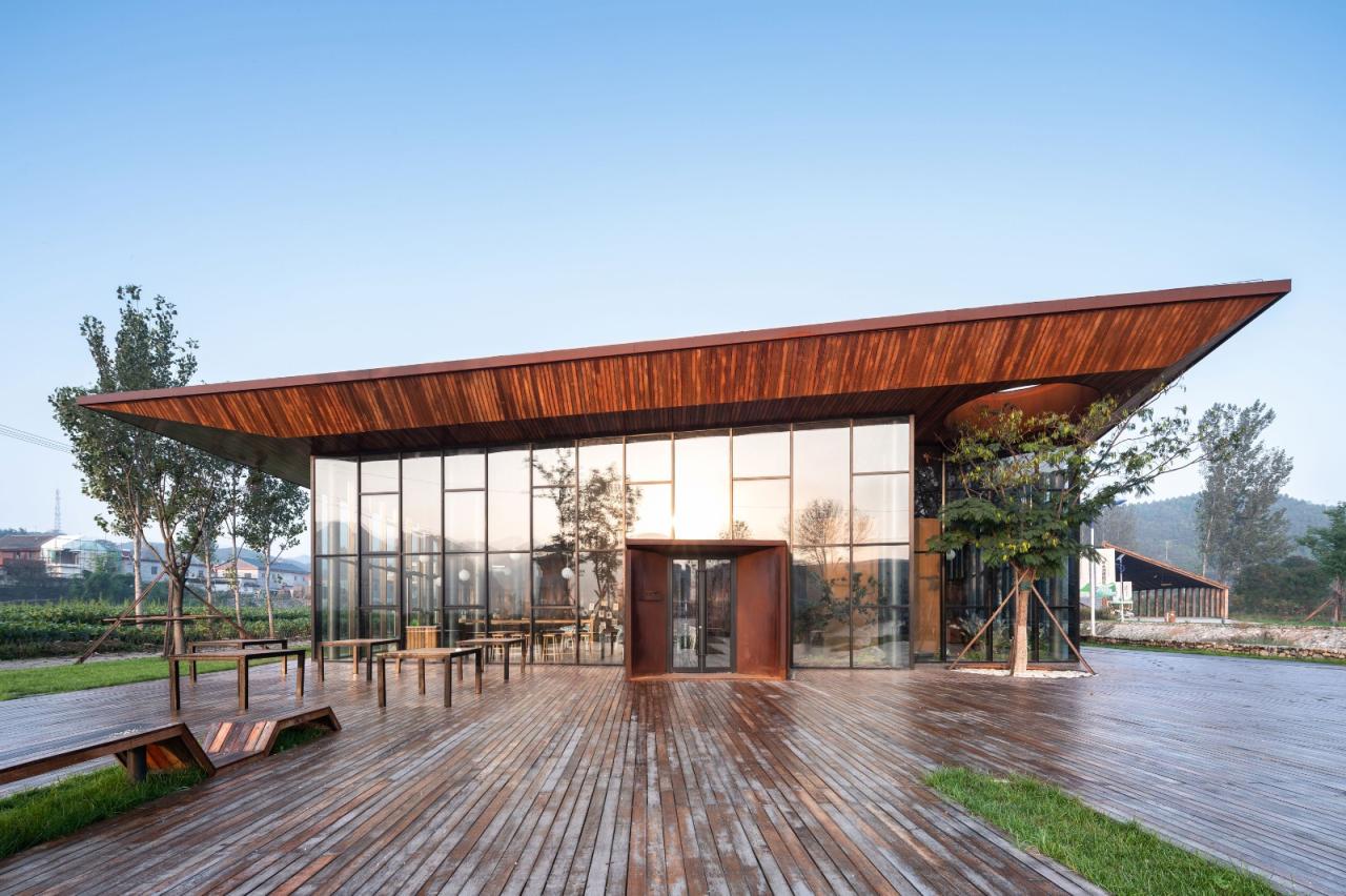 BIM建筑|田岗知行村:田园大讲堂 / 袈蓝建筑 BIM建筑|田岗知行村:田园大讲堂 / 袈蓝建筑