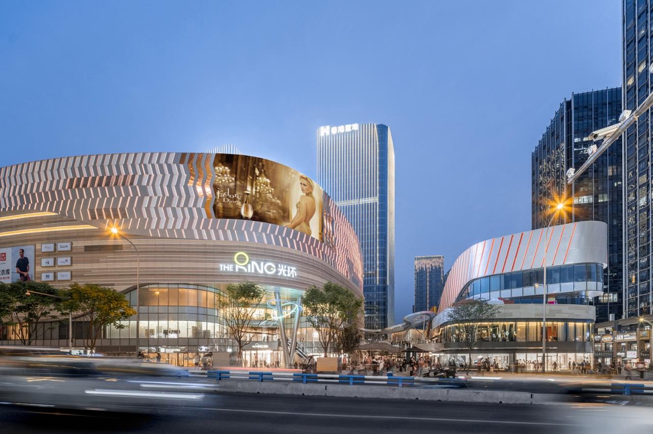 BIM建筑|香港置地重庆光环The Ring购物公园 / PHA湃昂 BIM建筑|香港置地重庆光环The Ring购物公园 / PHA湃昂