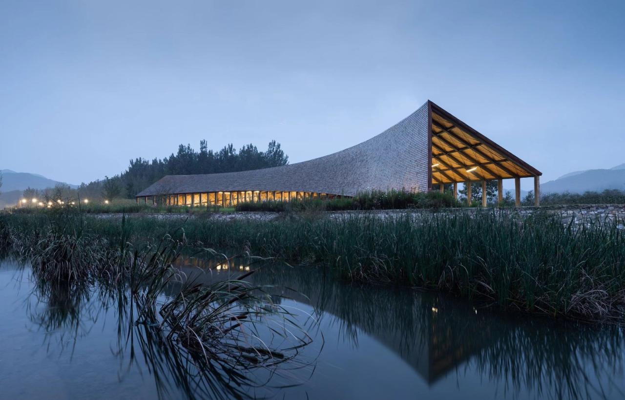 BIM建筑|田岗知行村:新农人的门户 / 袈蓝建筑 BIM建筑|田岗知行村:新农人的门户 / 袈蓝建筑