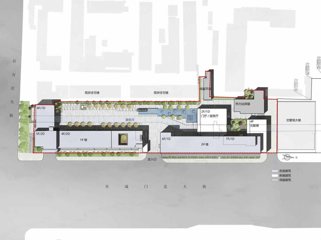 BIM建筑|护城河上的一段记忆迭代:总部办公楼更新 / 北京城建设计发展集团股份有限公司 BIM建筑|护城河上的一段记忆迭代:总部办公楼更新 / 北京城建设计发展集团股份有限公司