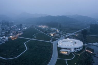 BIM建筑|田岗知行村:乡村会客厅 / 袈蓝建筑-BIM建筑网