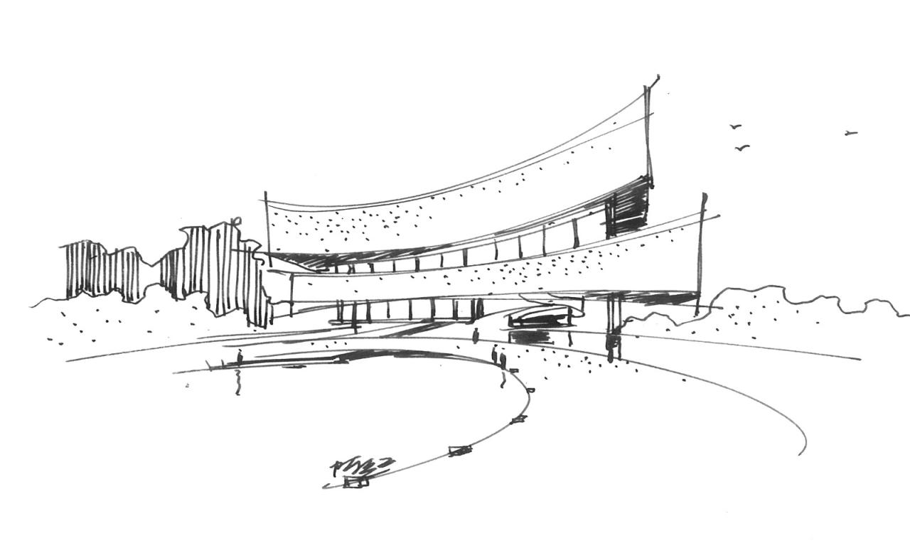 BIM建筑|以可感知温度充盈场所空间:徐州三盛·中城展示中心 / UA尤安设计 BIM建筑|以可感知温度充盈场所空间:徐州三盛·中城展示中心 / UA尤安设计
