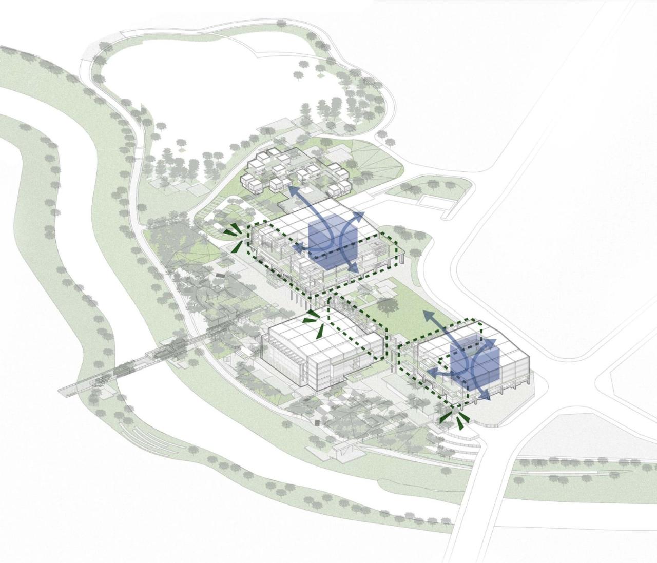 BIM建筑|深圳国际低碳城会展中心升级改造 / 同济﹒原作设计工作室 BIM建筑|深圳国际低碳城会展中心升级改造 / 同济﹒原作设计工作室