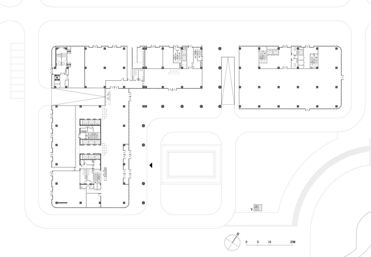 BIM建筑|龙头药企公园式总部办公·上药常药商务中心 / 简和建筑 BIM建筑|龙头药企公园式总部办公·上药常药商务中心 / 简和建筑