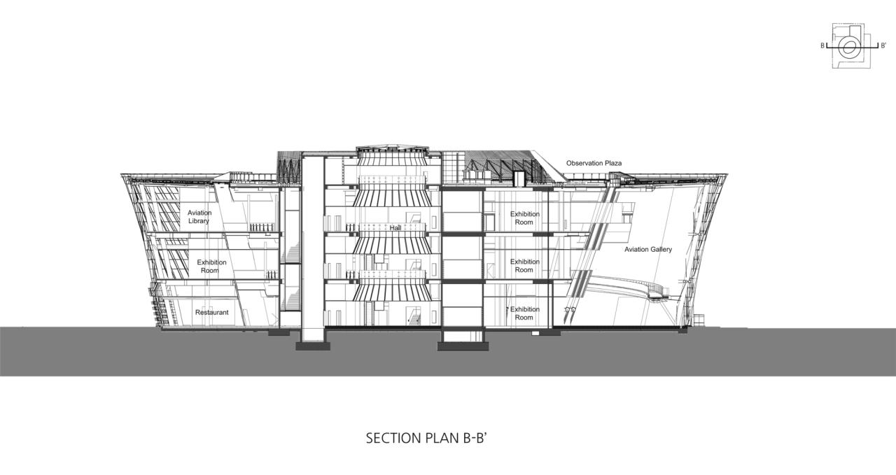 BIM建筑|地面‘涡轮机’,韩国国立航空博物馆 / Haeahn Architecture BIM建筑|地面‘涡轮机’,韩国国立航空博物馆 / Haeahn Architecture