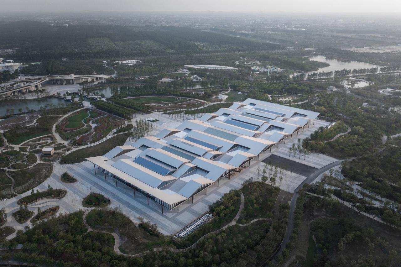 BIM建筑|第十届中国花博会复兴馆 / 华建集团上海建筑设计研究院 BIM建筑|第十届中国花博会复兴馆 / 华建集团上海建筑设计研究院