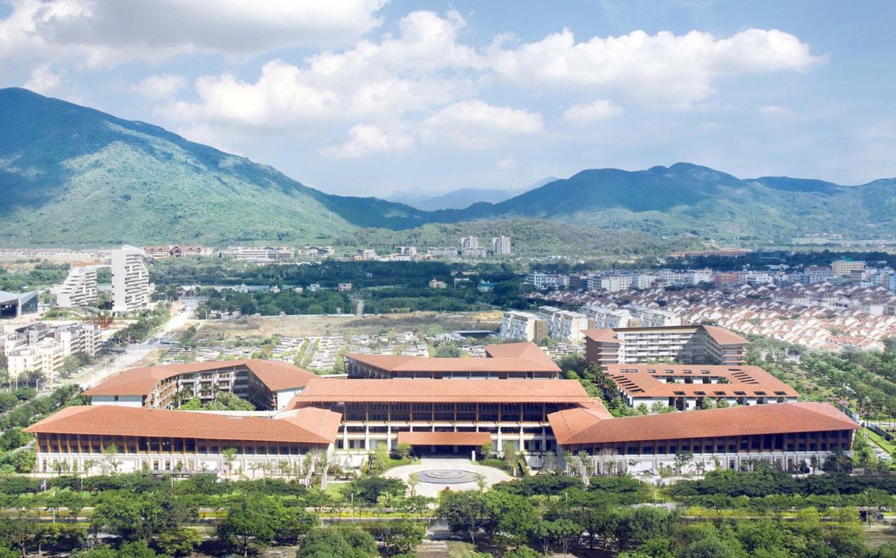 BIM建筑|三亚海棠湾医养示范中心 / line+建筑事务所 BIM建筑|三亚海棠湾医养示范中心 / line+建筑事务所