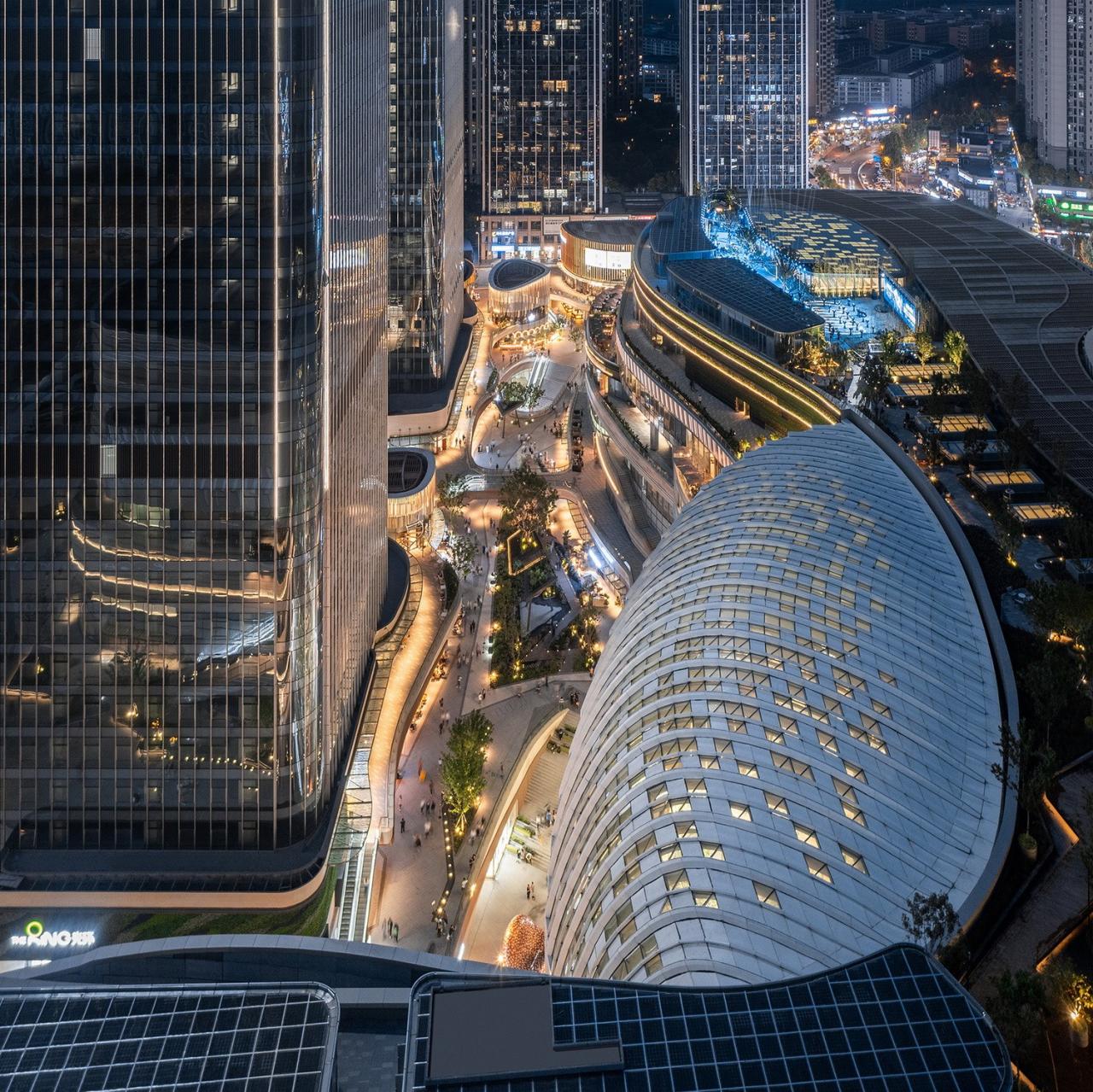 BIM建筑|香港置地重庆光环The Ring购物公园 / PHA湃昂 BIM建筑|香港置地重庆光环The Ring购物公园 / PHA湃昂