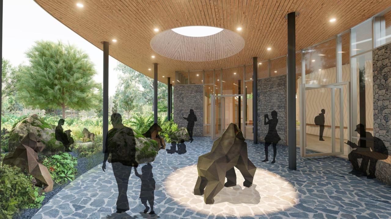 BIM建筑|福西大猩猩基金艾伦·德杰尼勒斯园区 / MASS Design Group BIM建筑|福西大猩猩基金艾伦·德杰尼勒斯园区 / MASS Design Group