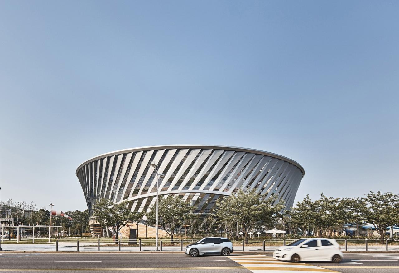 BIM建筑|地面‘涡轮机’,韩国国立航空博物馆 / Haeahn Architecture BIM建筑|地面‘涡轮机’,韩国国立航空博物馆 / Haeahn Architecture