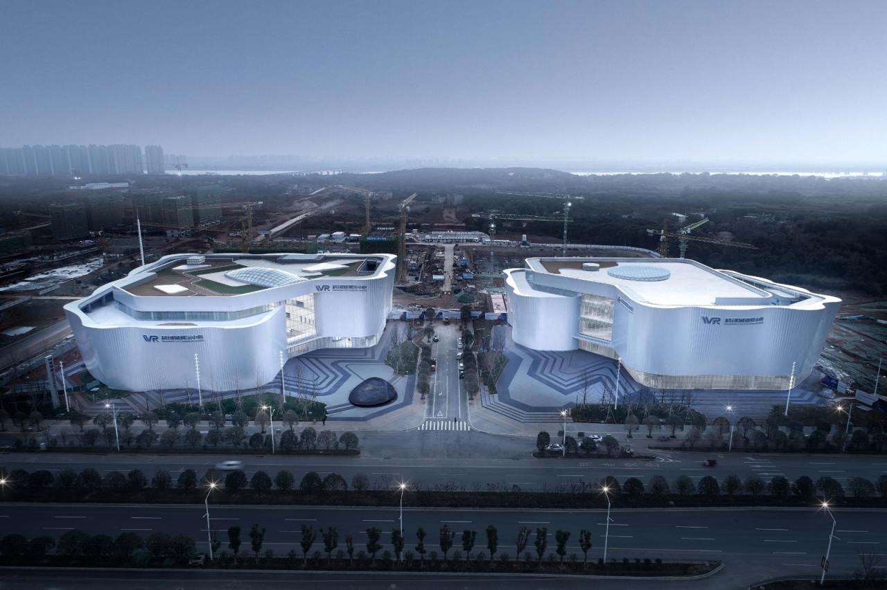 BIM建筑|虚拟之筑的有机新生:南昌VR科创城VR展示中心 / UA尤安设计 BIM建筑|虚拟之筑的有机新生:南昌VR科创城VR展示中心 / UA尤安设计
