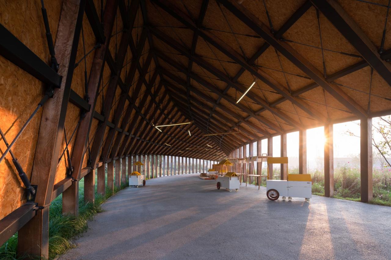 BIM建筑|田岗知行村:新农人的门户 / 袈蓝建筑 BIM建筑|田岗知行村:新农人的门户 / 袈蓝建筑