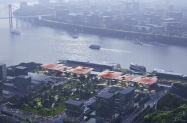 BIM建筑|MAD在重庆设计“未来派””游轮码头-BIM建筑网