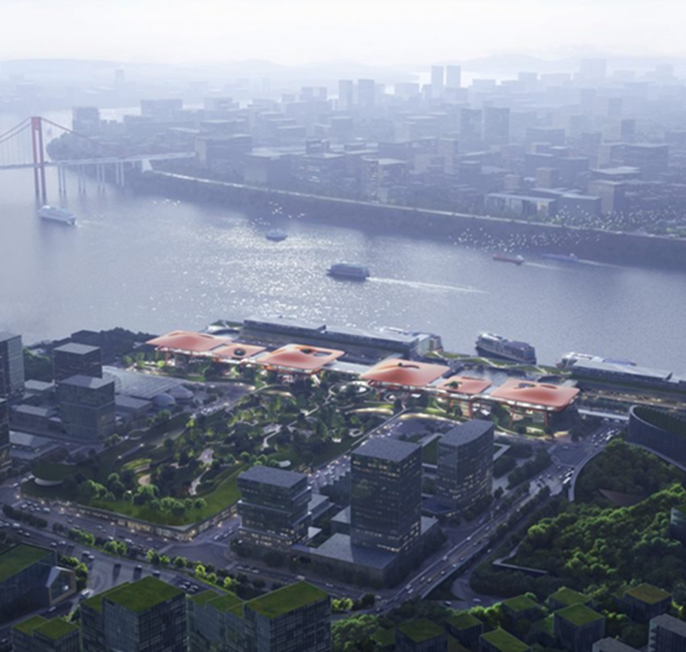 BIM建筑|MAD在重庆设计“未来派””游轮码头 BIM建筑|MAD在重庆设计“未来派””游轮码头