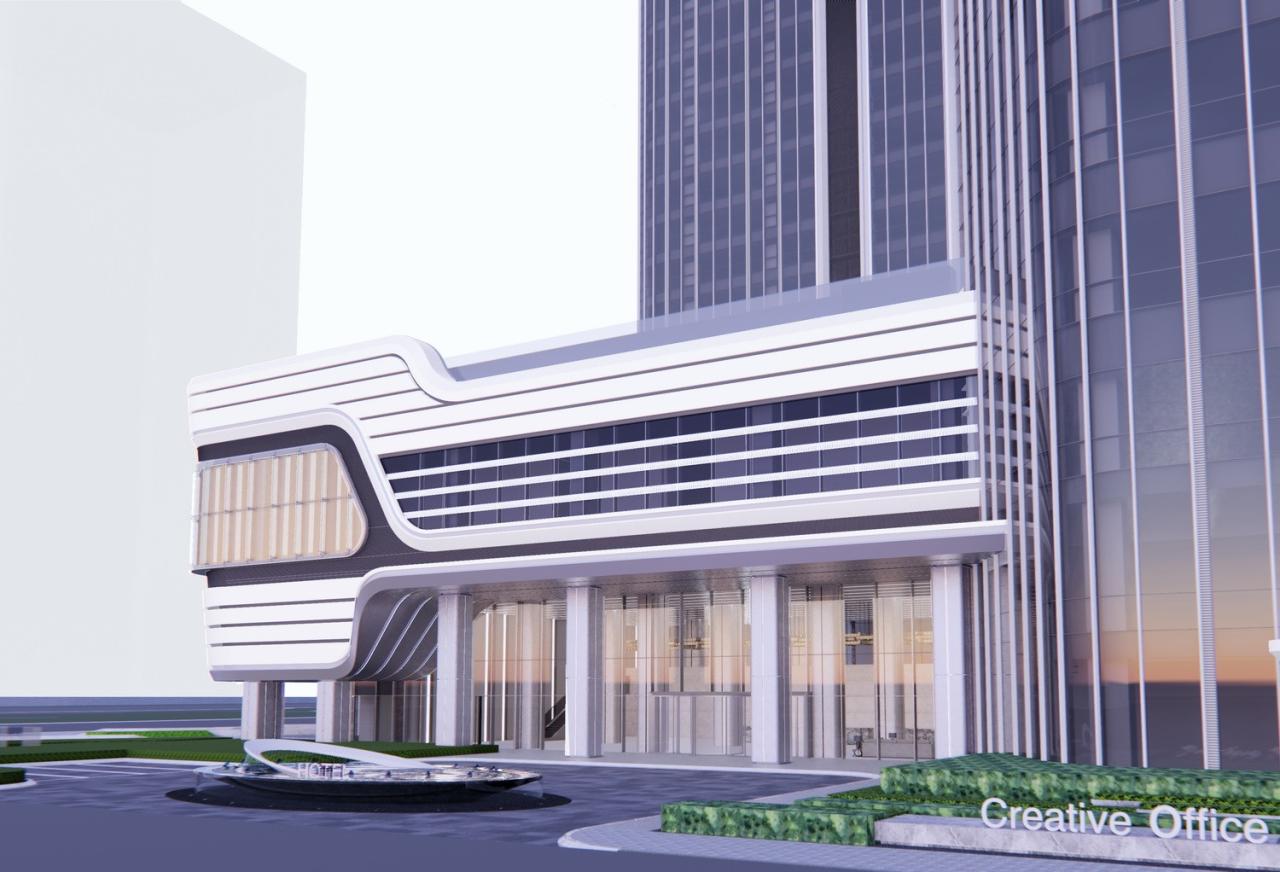 BIM建筑|风正扬帆起 凌江尤可期:广州・广物鱼珠产城综合体 / UA尤安设计 BIM建筑|风正扬帆起 凌江尤可期:广州・广物鱼珠产城综合体 / UA尤安设计