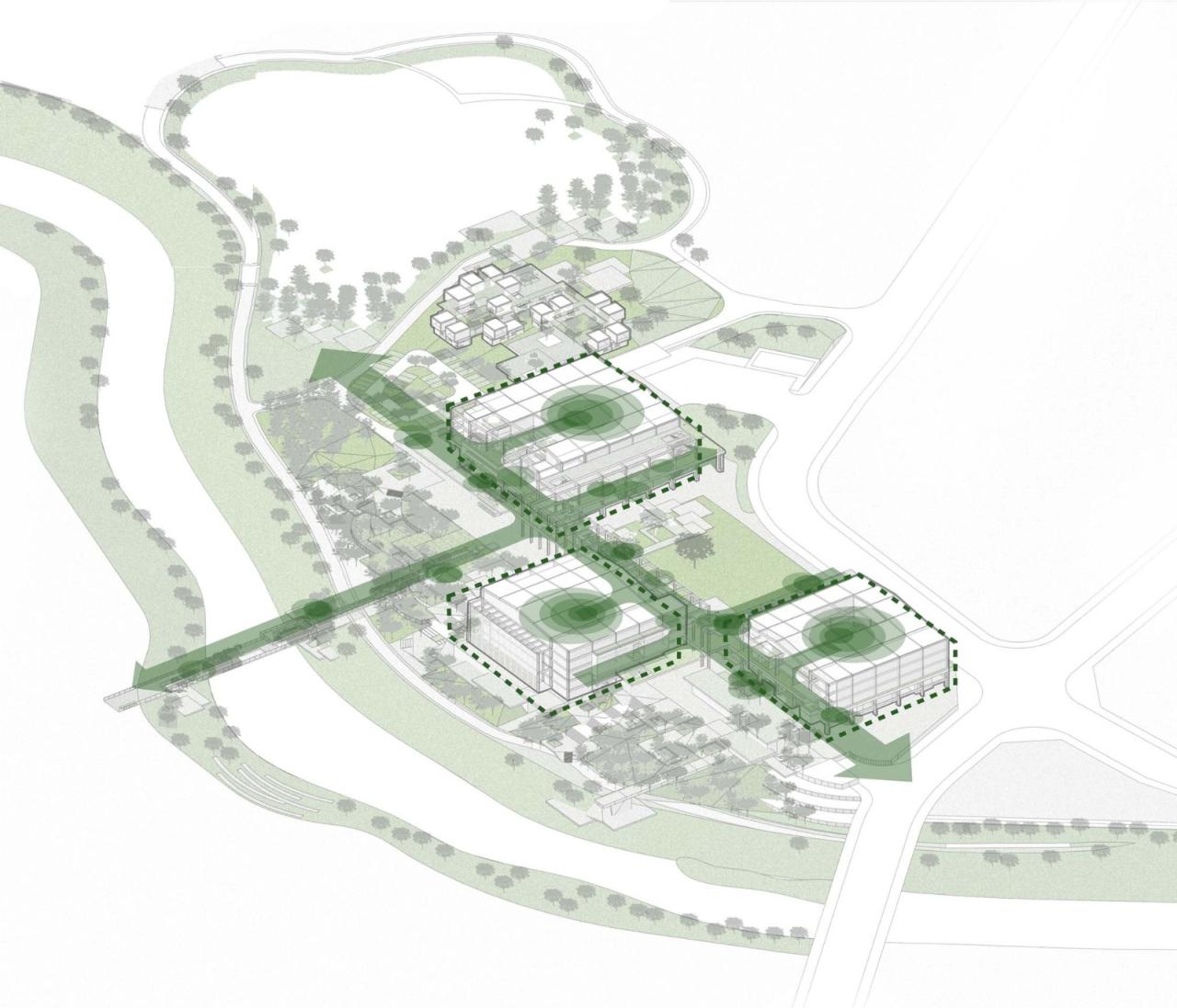 BIM建筑|深圳国际低碳城会展中心升级改造 / 同济﹒原作设计工作室 BIM建筑|深圳国际低碳城会展中心升级改造 / 同济﹒原作设计工作室