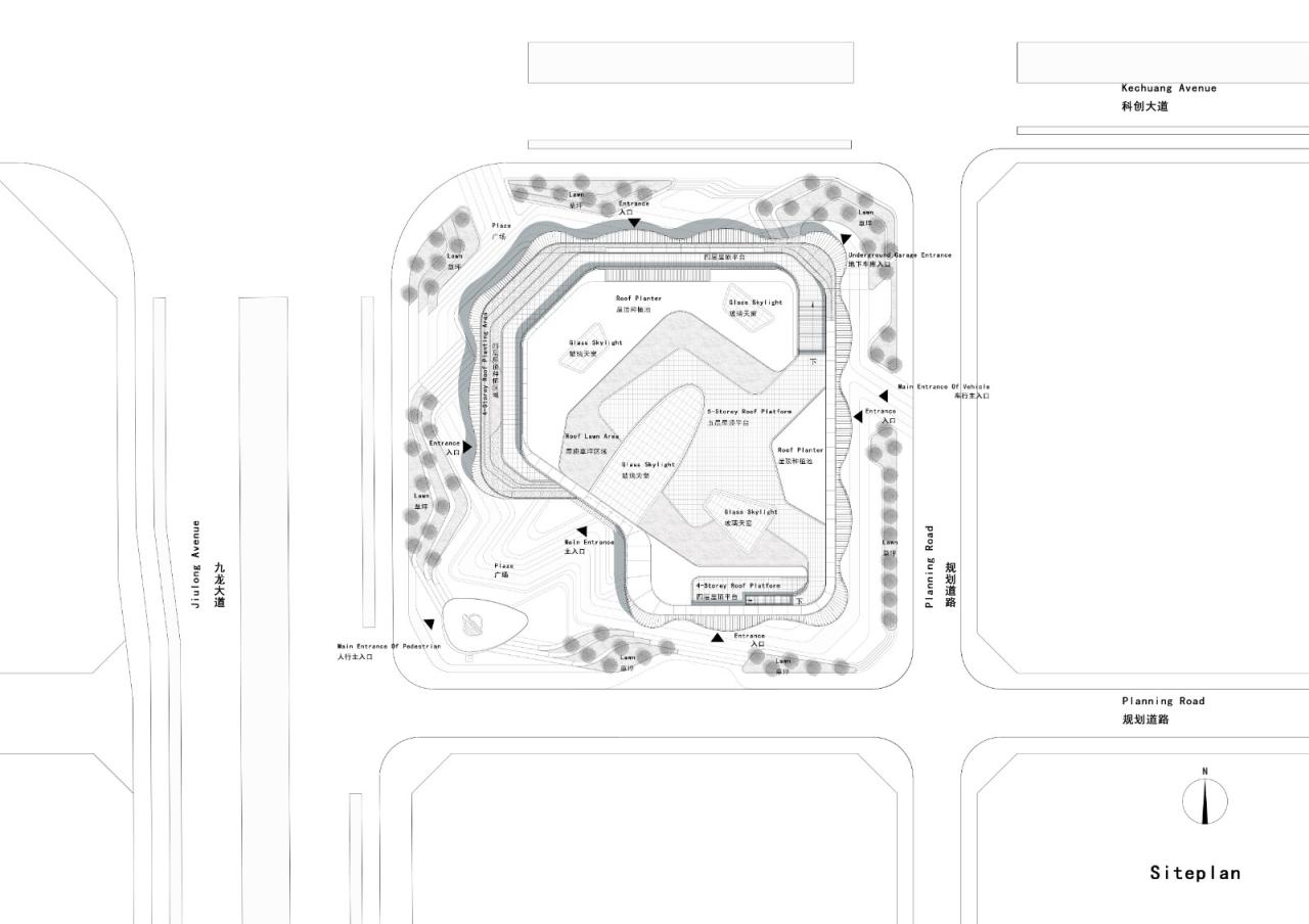 BIM建筑|虚拟之筑的有机新生:南昌VR科创城VR展示中心 / UA尤安设计 BIM建筑|虚拟之筑的有机新生:南昌VR科创城VR展示中心 / UA尤安设计