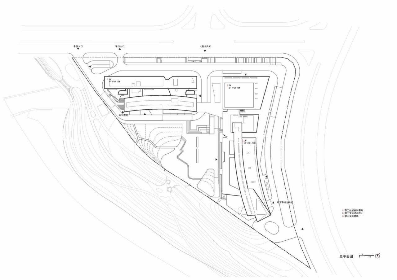 BIM建筑|龙岩工人文化宫 / 天津华汇 BIM建筑|龙岩工人文化宫 / 天津华汇