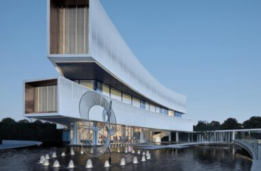 BIM建筑|以可感知温度充盈场所空间:徐州三盛·中城展示中心 / UA尤安设计-BIM建筑网