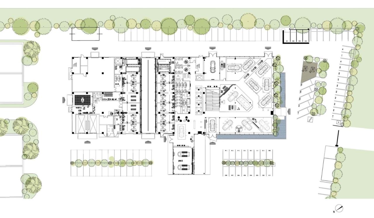 BIM建筑|成都BMW宝马体验中心 / 朱海博建筑设计事务所 BIM建筑|成都BMW宝马体验中心 / 朱海博建筑设计事务所