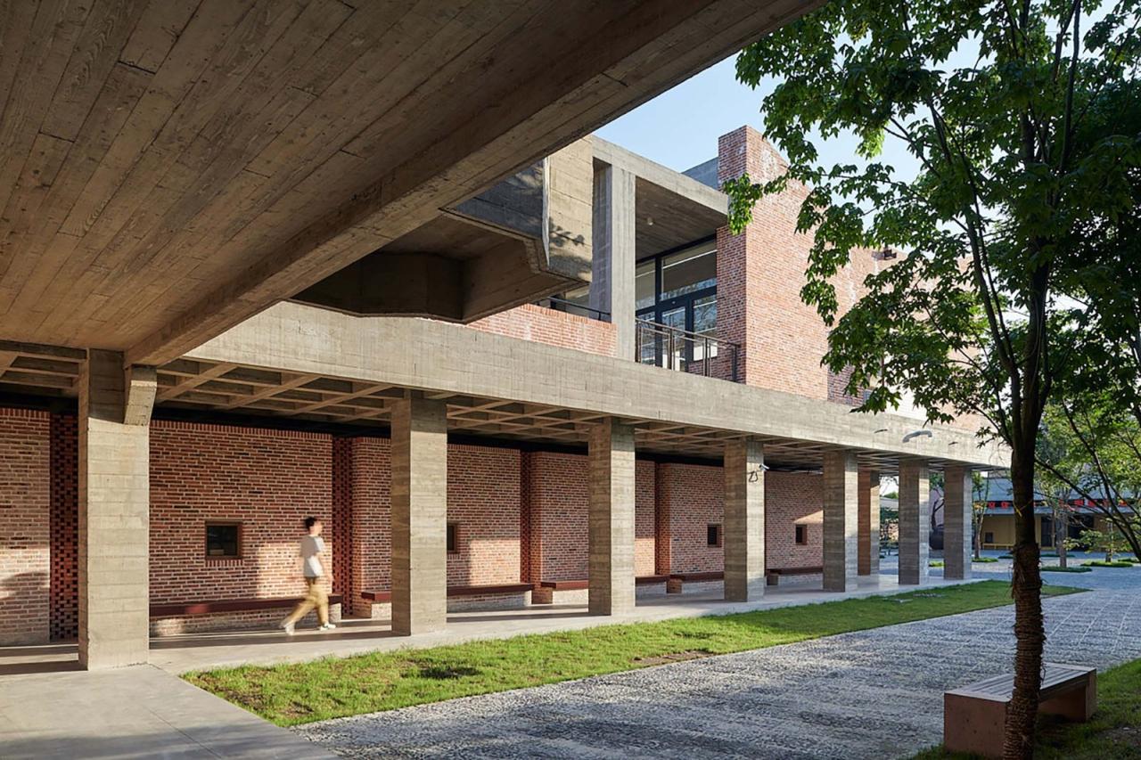 BIM建筑|工坊式的校园:丁蜀成校 / 亘建筑事务所 BIM建筑|工坊式的校园:丁蜀成校 / 亘建筑事务所