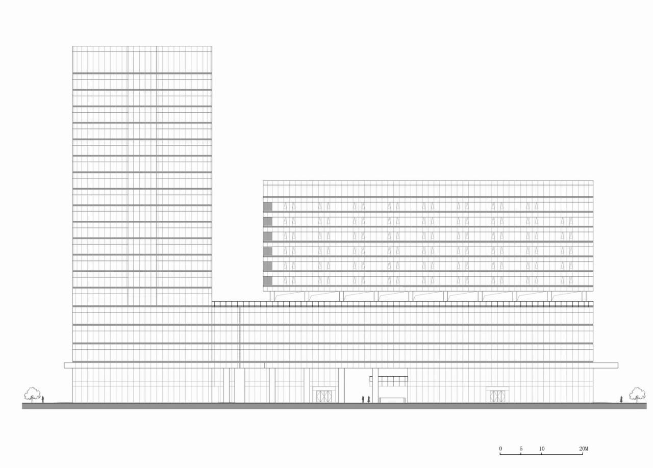 BIM建筑|龙头药企公园式总部办公·上药常药商务中心 / 简和建筑 BIM建筑|龙头药企公园式总部办公·上药常药商务中心 / 简和建筑