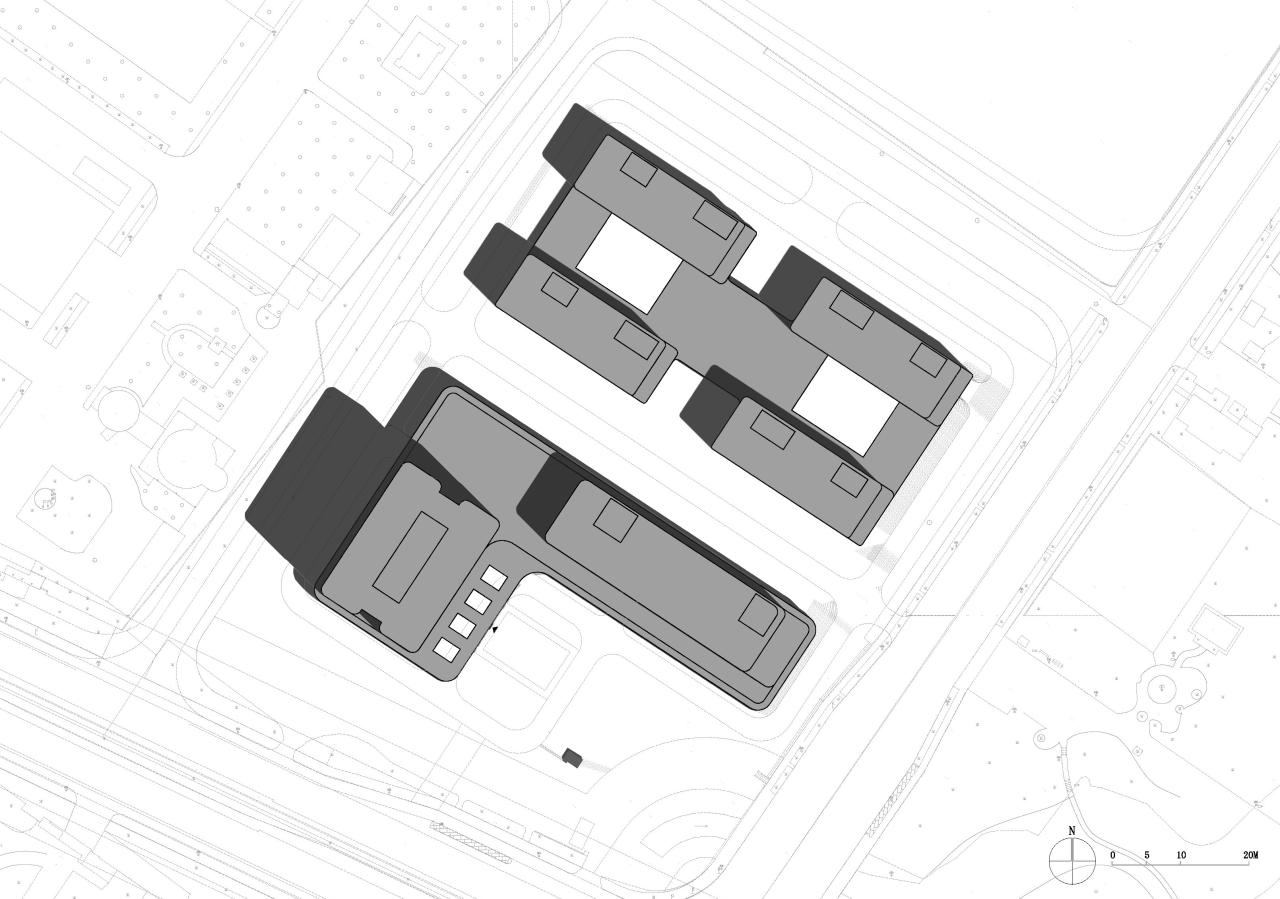 BIM建筑|龙头药企公园式总部办公·上药常药商务中心 / 简和建筑 BIM建筑|龙头药企公园式总部办公·上药常药商务中心 / 简和建筑