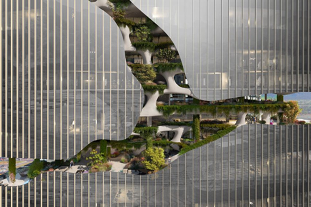 BIM建筑|MAD展示丹佛“景观裂缝”大厦 BIM建筑|MAD展示丹佛“景观裂缝”大厦