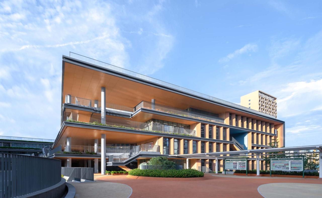 BIM建筑|深圳外国语学校宝安学校 / 华阳国际设计集团 BIM建筑|深圳外国语学校宝安学校 / 华阳国际设计集团