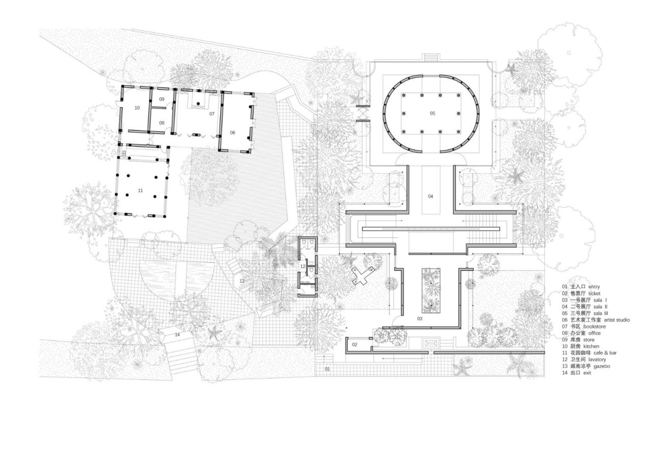 BIM建筑|曾孝濂美术馆 / 筑象建筑设计工作室 BIM建筑|曾孝濂美术馆 / 筑象建筑设计工作室