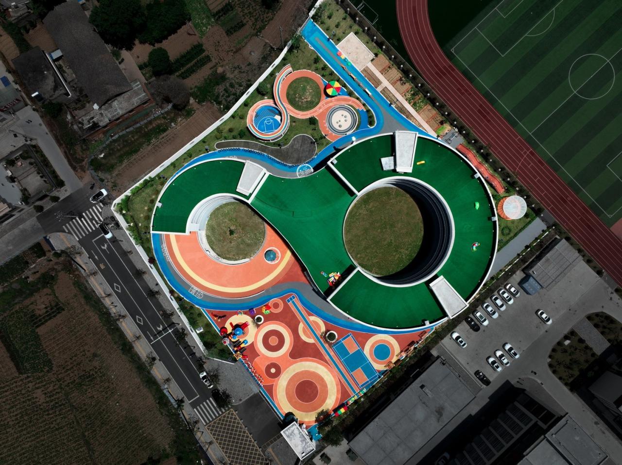 BIM建筑|中国最美幼儿园在县城:平利县第三幼儿园 / 迪卡建筑设计中心 BIM建筑|中国最美幼儿园在县城:平利县第三幼儿园 / 迪卡建筑设计中心